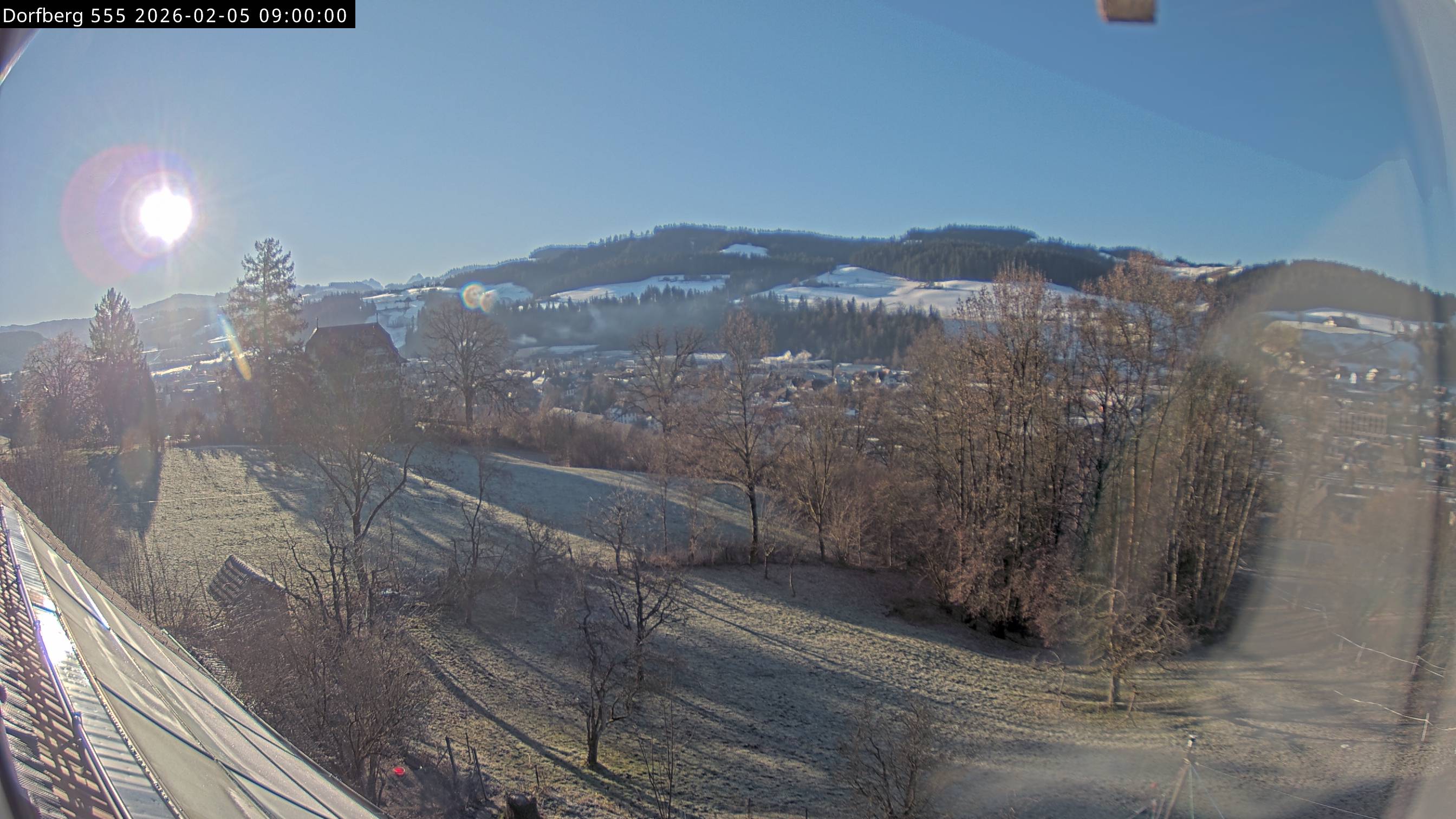 Webcam-Bild: Aussicht vom Dorfberg in Langnau 20260205-090000