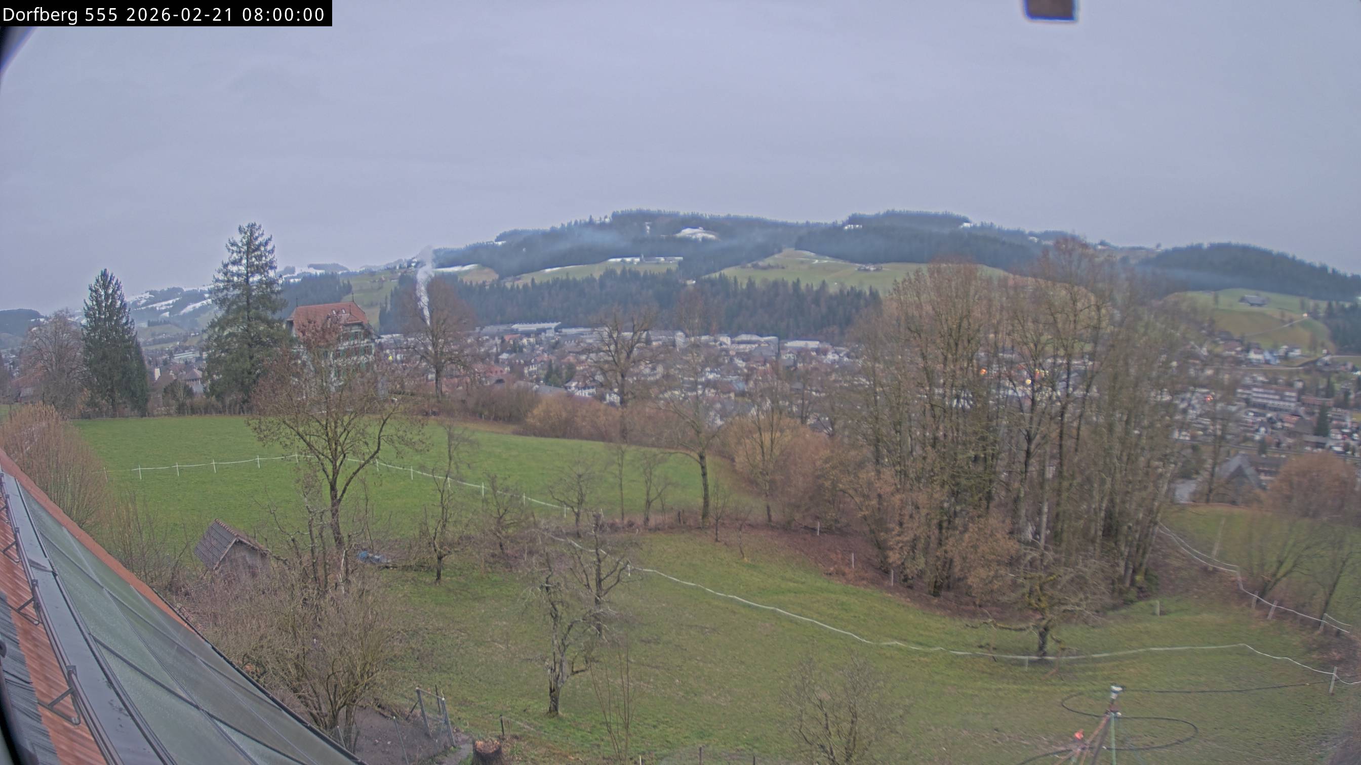 Webcam-Bild: Aussicht vom Dorfberg in Langnau 20260221-080000
