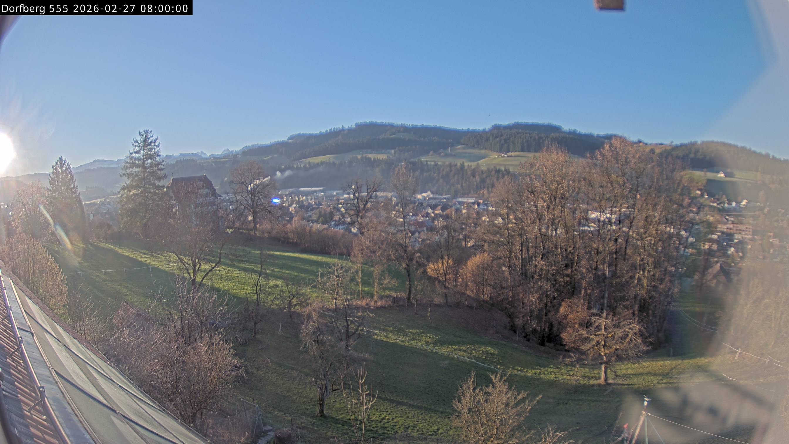 Webcam-Bild: Aussicht vom Dorfberg in Langnau 20260227-080000