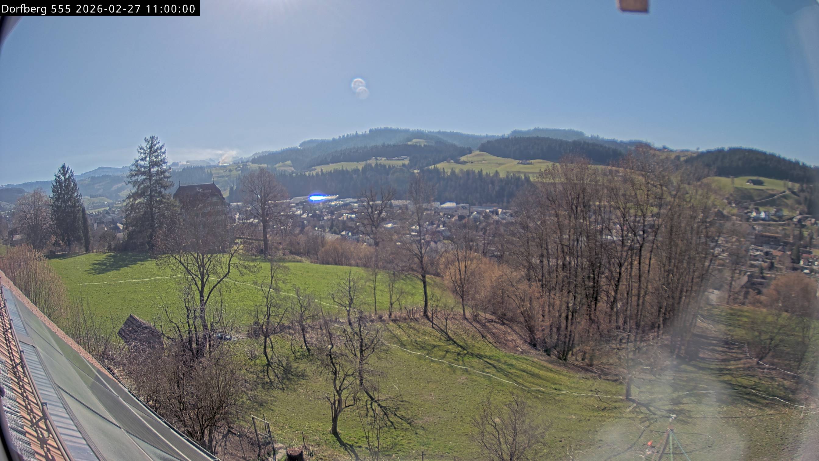 Webcam-Bild: Aussicht vom Dorfberg in Langnau 20260227-110000