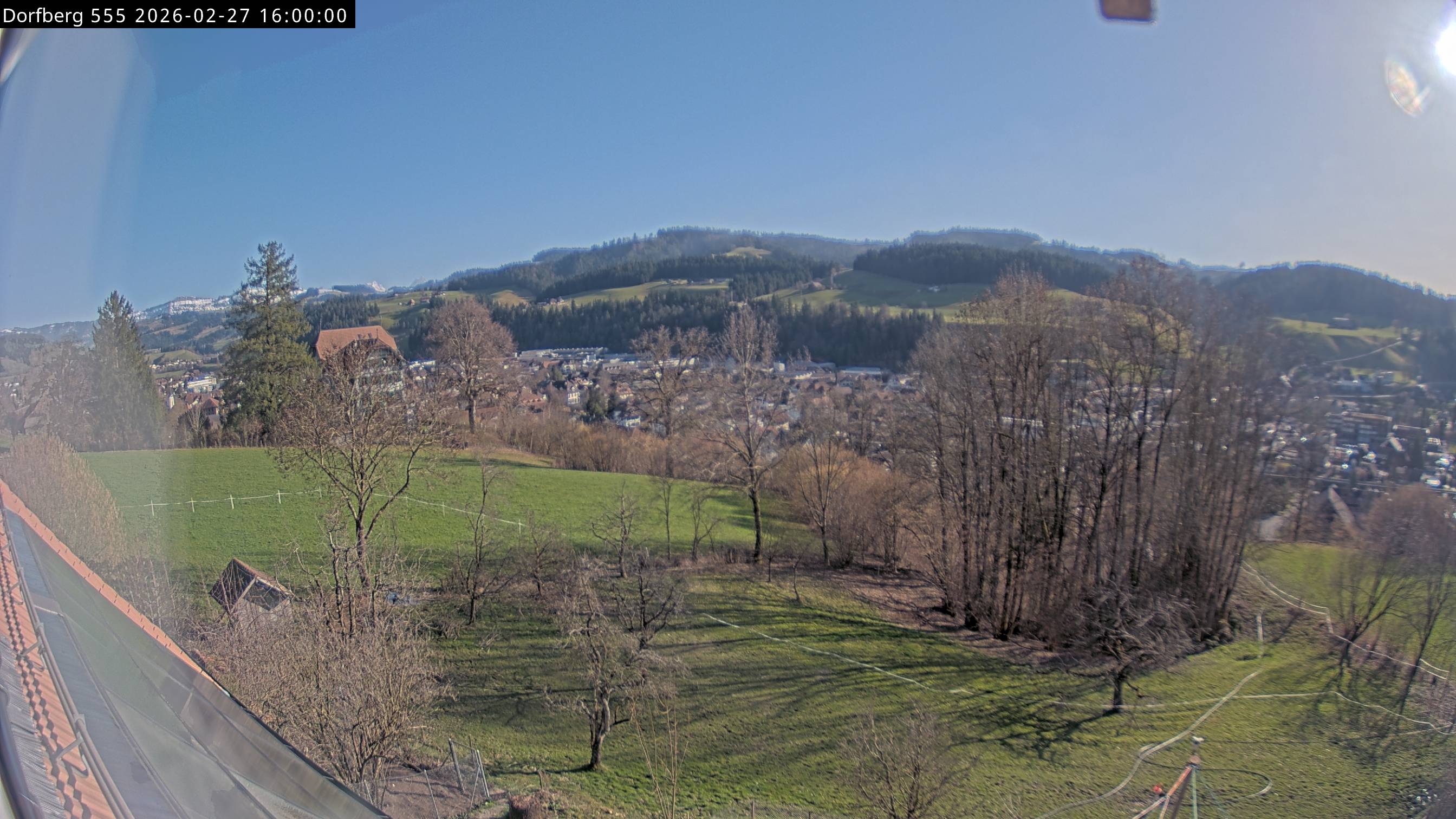 Webcam-Bild: Aussicht vom Dorfberg in Langnau 20260227-160000