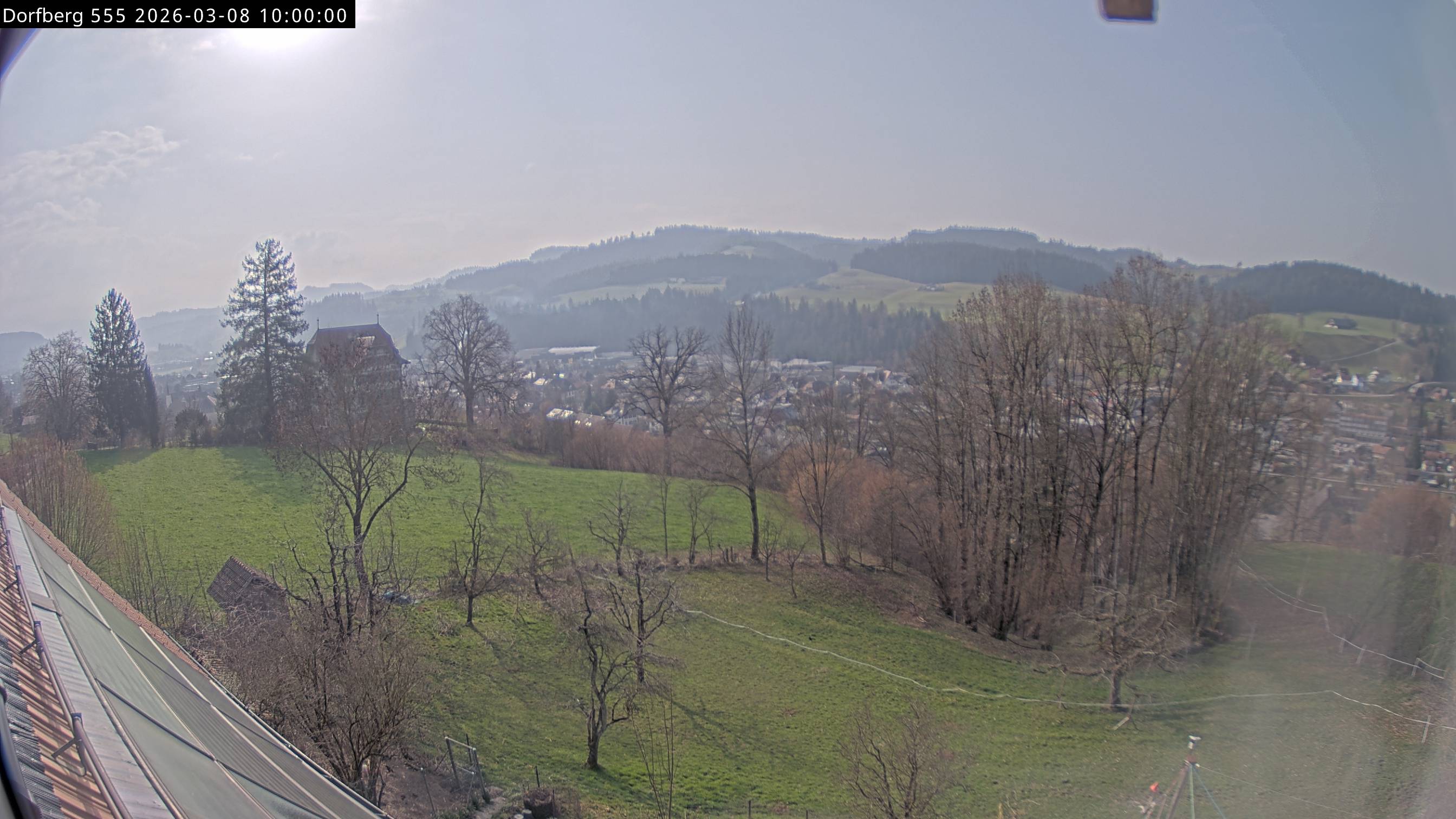 Webcam-Bild: Aussicht vom Dorfberg in Langnau 20260308-100000