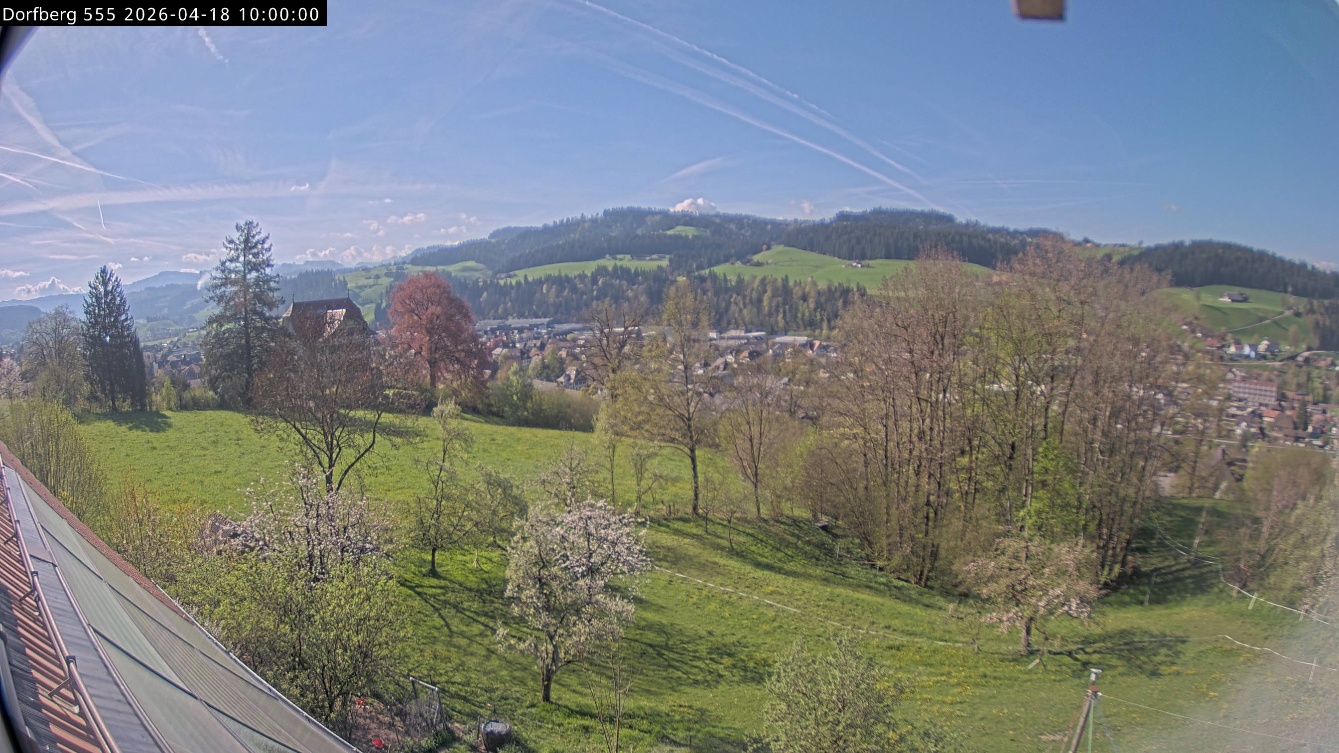 Webcam-Bild: Aussicht vom Dorfberg in Langnau 20260418-100000