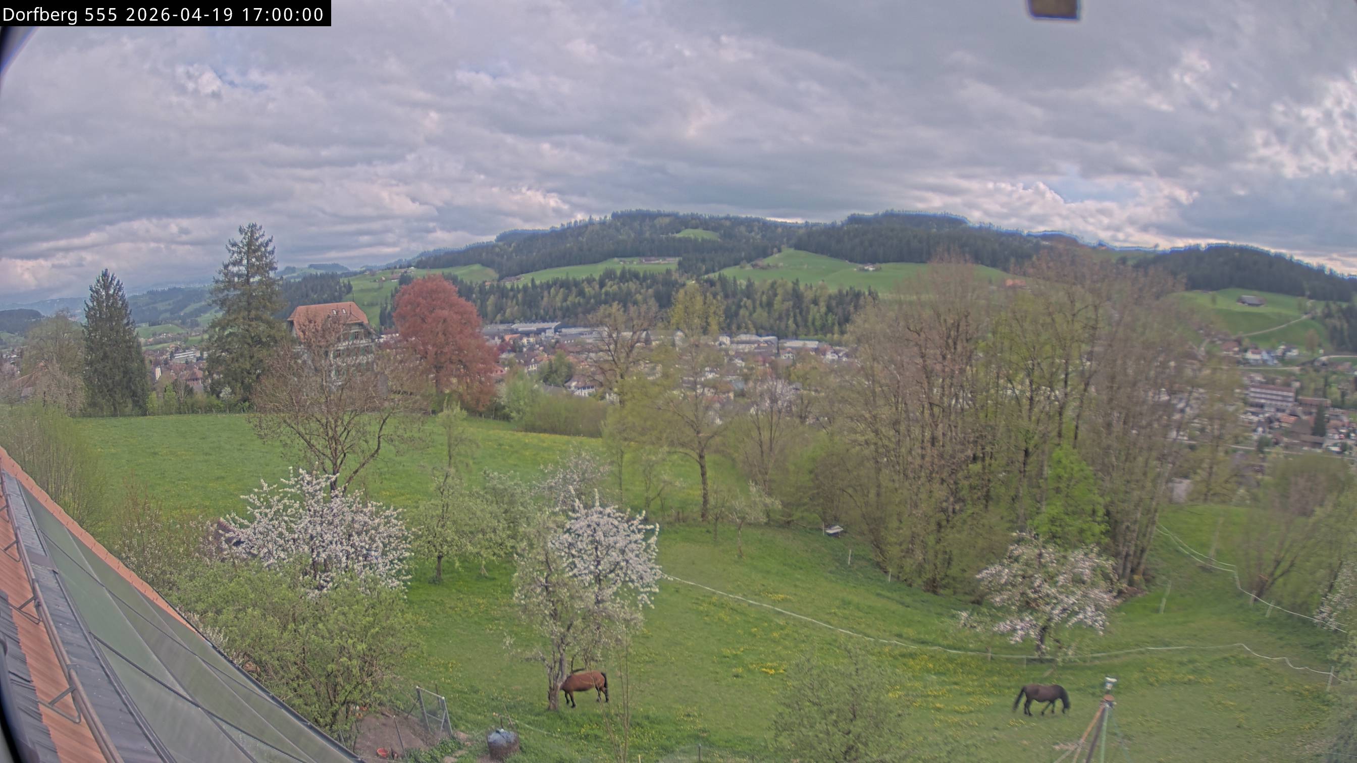 Webcam-Bild: Aussicht vom Dorfberg in Langnau 20260419-170000