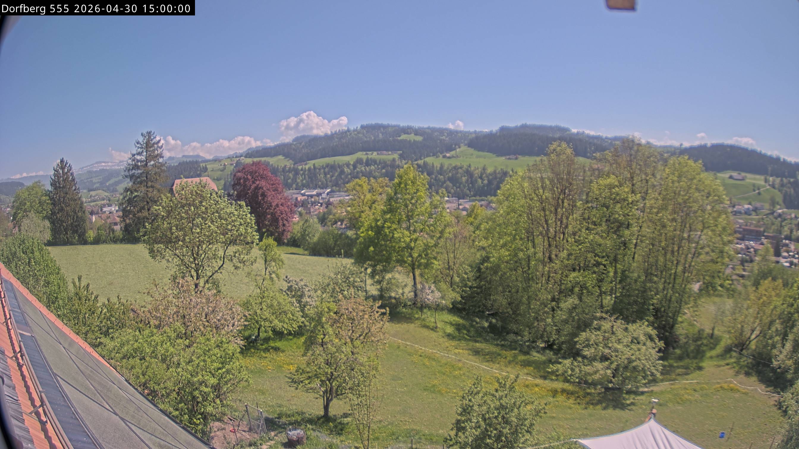 Webcam-Bild: Aussicht vom Dorfberg in Langnau 20260430-150000