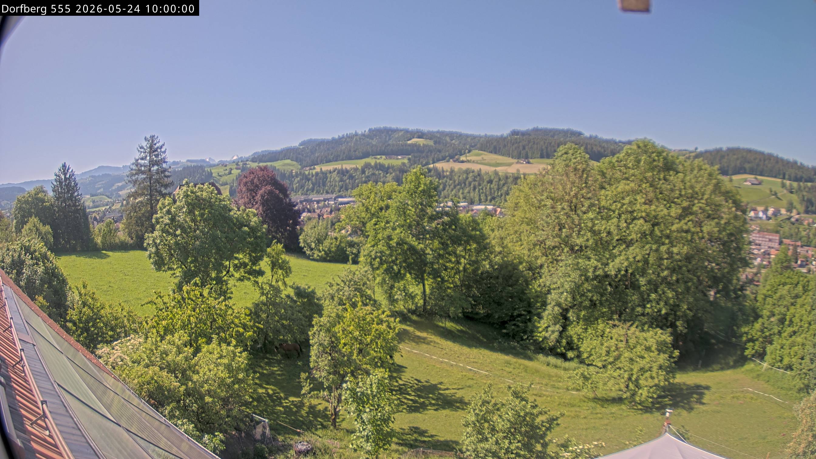 Webcam-Bild: Aussicht vom Dorfberg in Langnau 20260524-100000