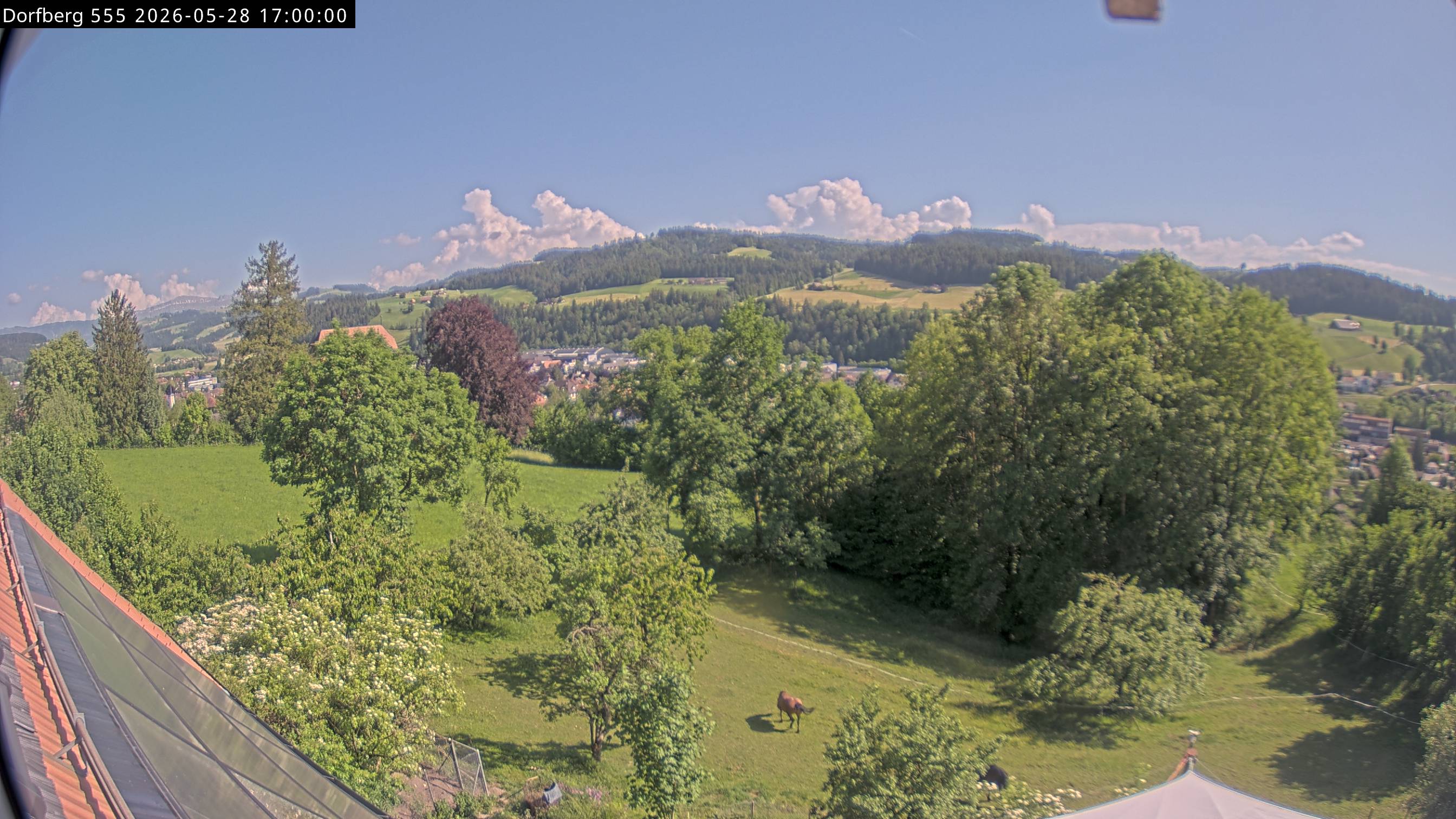 Webcam-Bild: Aussicht vom Dorfberg in Langnau 20260528-170000