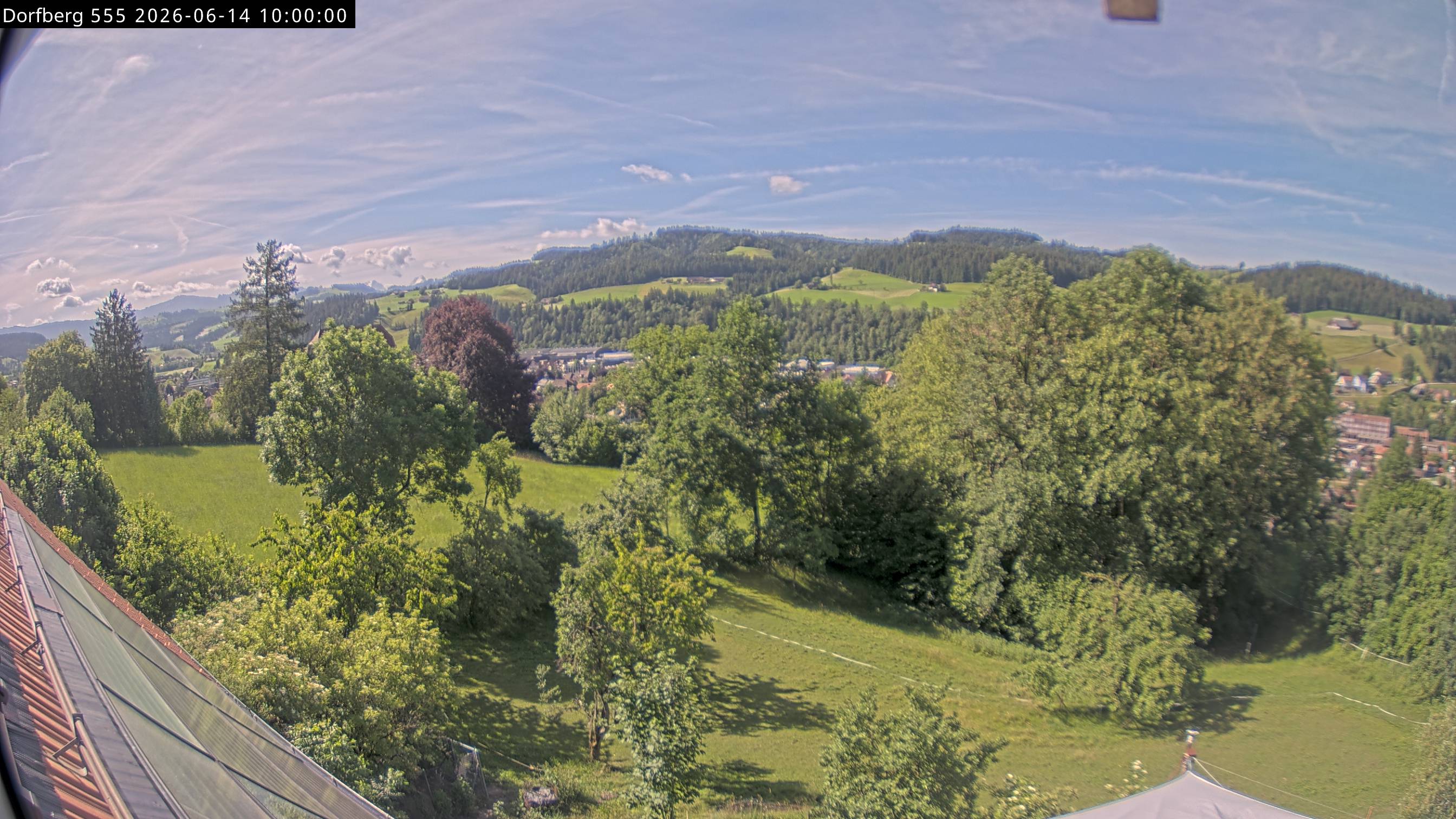 Webcam-Bild: Aussicht vom Dorfberg in Langnau 20260614-100000