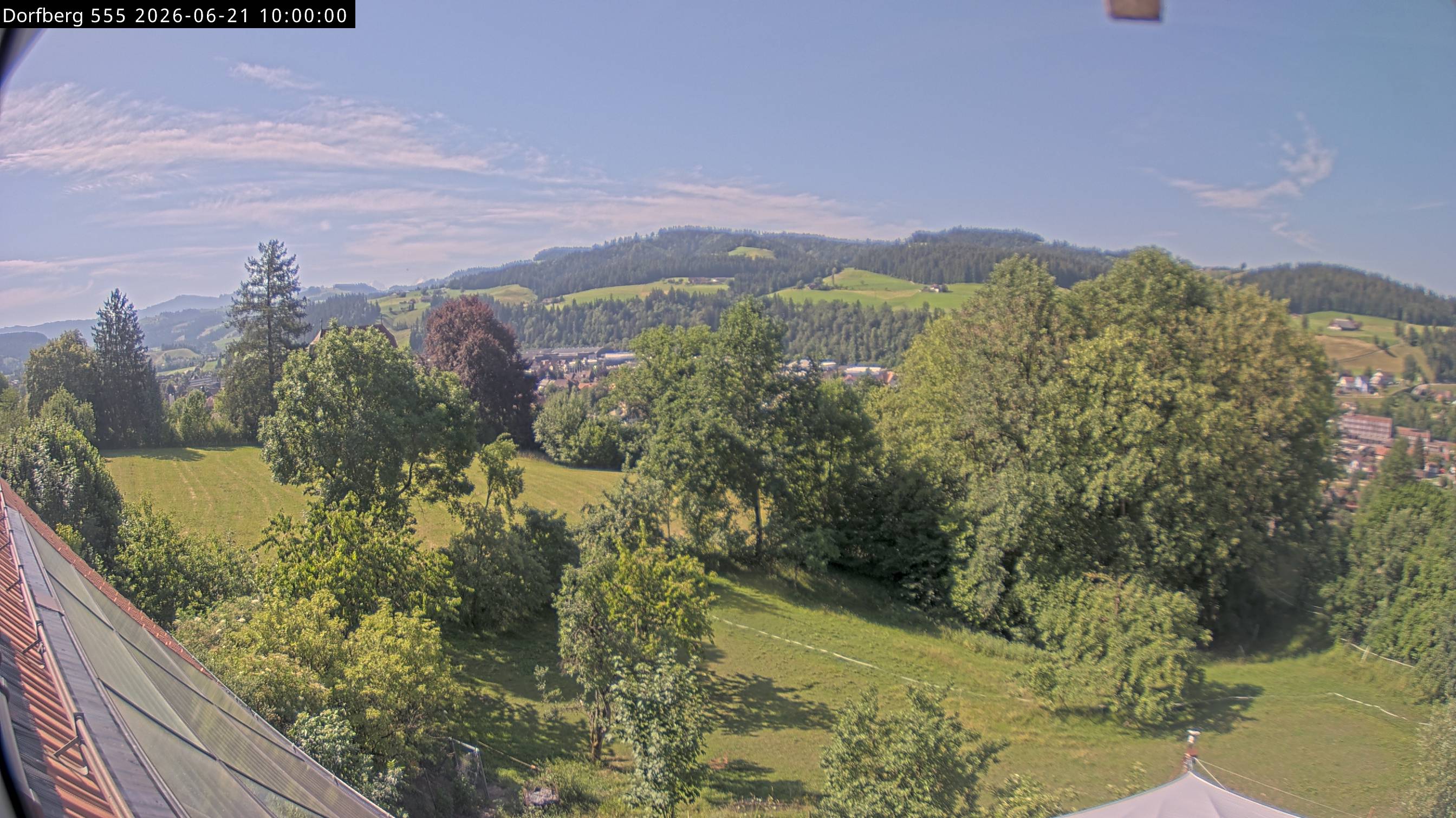 Webcam-Bild: Aussicht vom Dorfberg in Langnau 20260621-100000