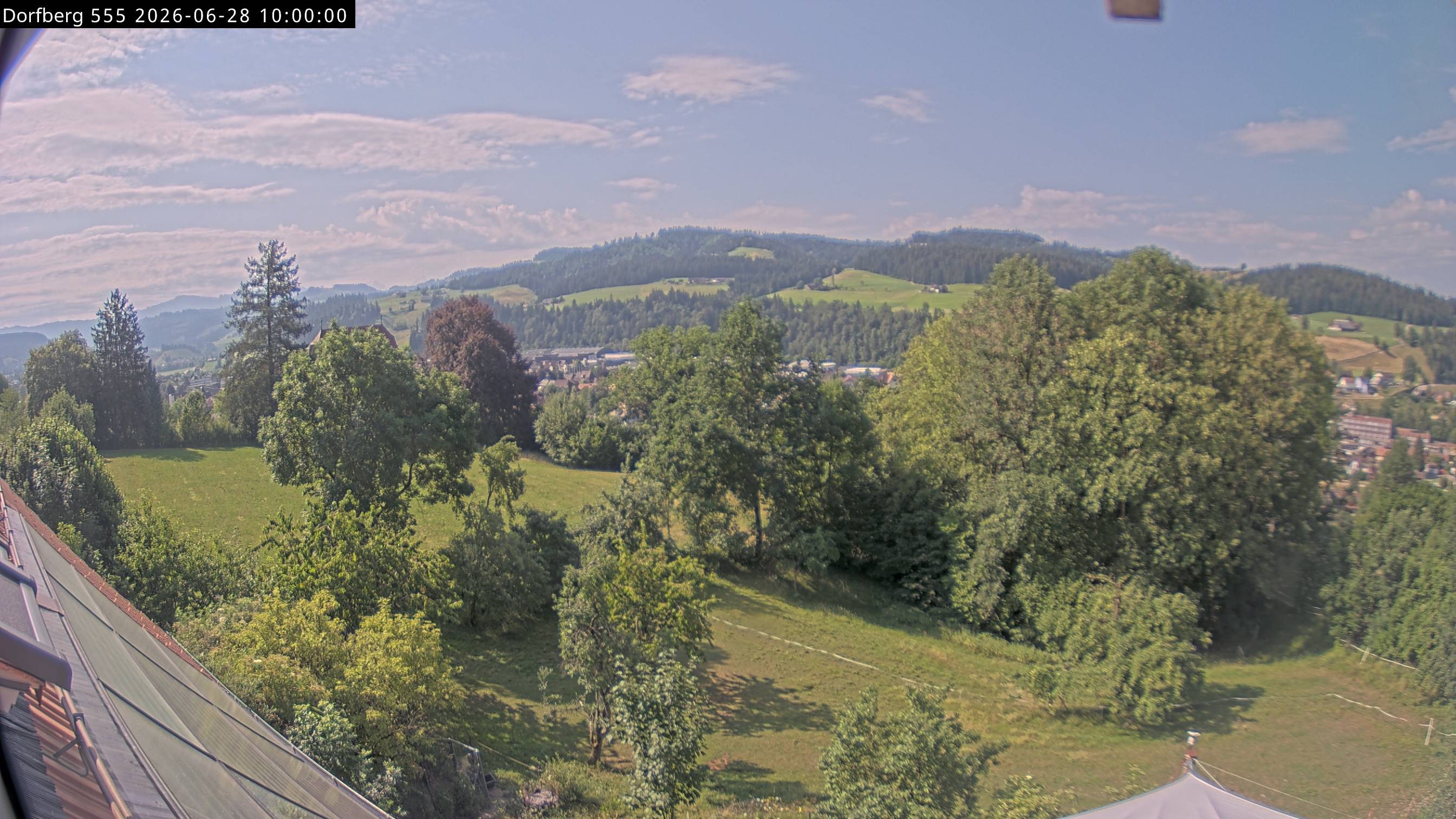 Webcam-Bild: Aussicht vom Dorfberg in Langnau 20260628-100000