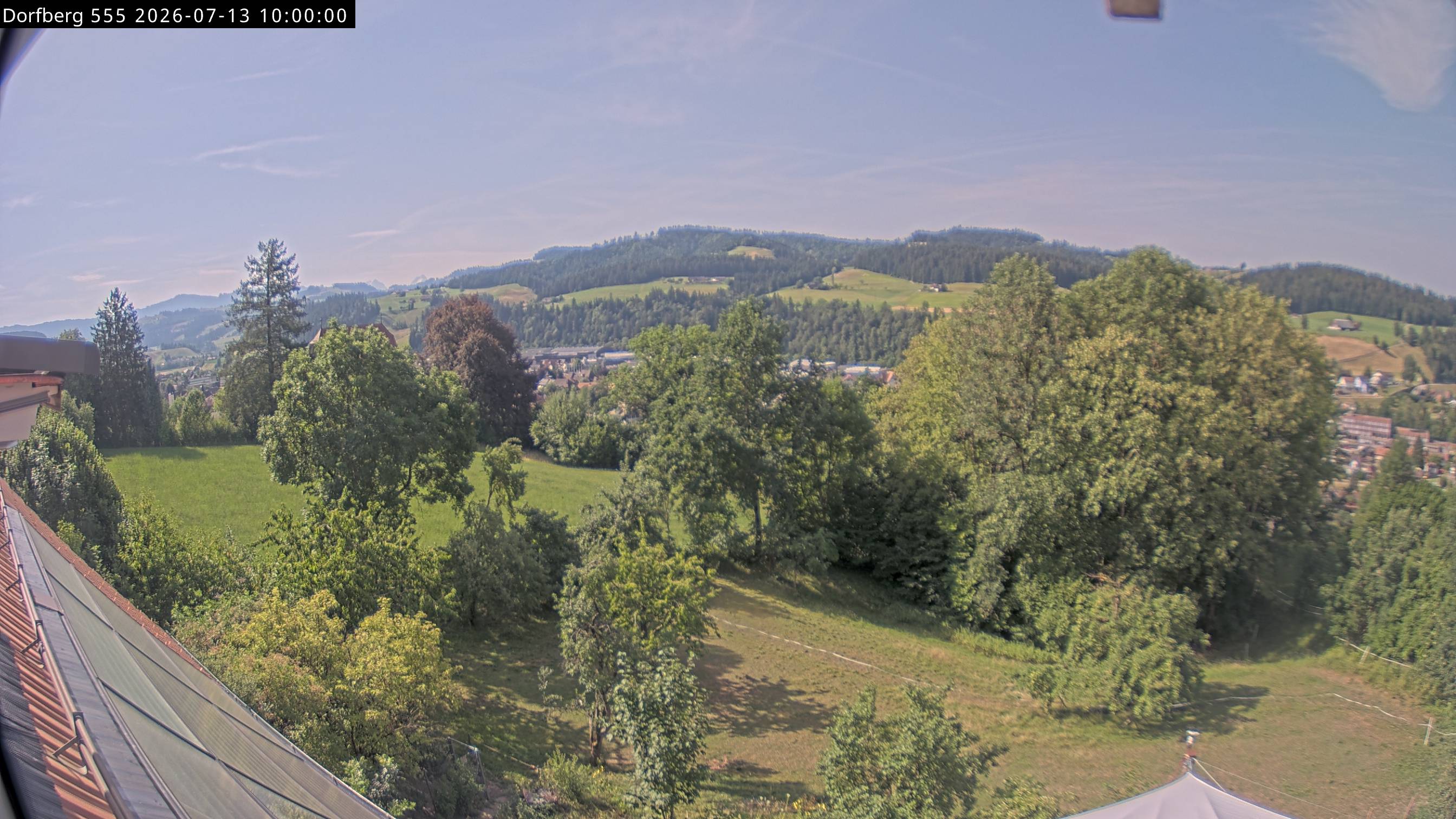 Webcam-Bild: Aussicht vom Dorfberg in Langnau 20260713-100000