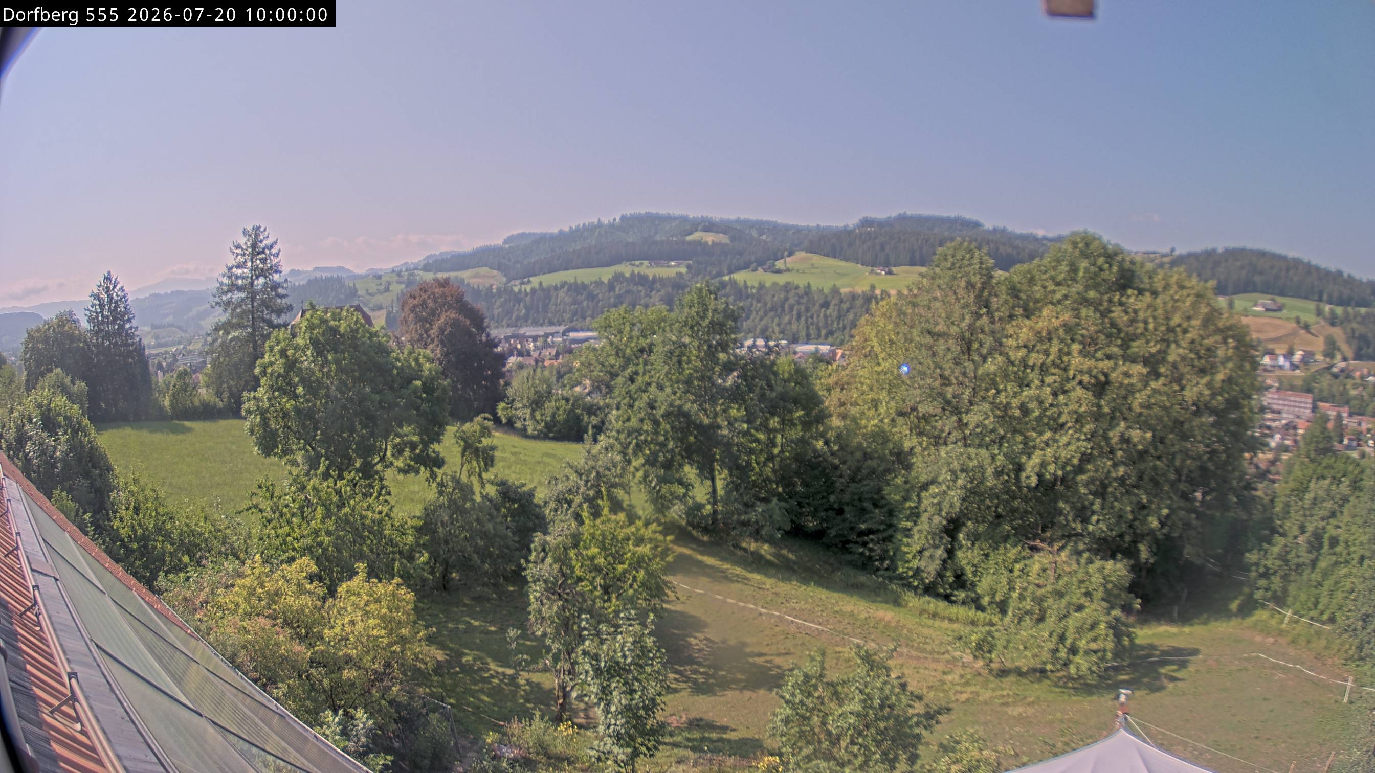 Webcam-Bild: Aussicht vom Dorfberg in Langnau 20260720-100000