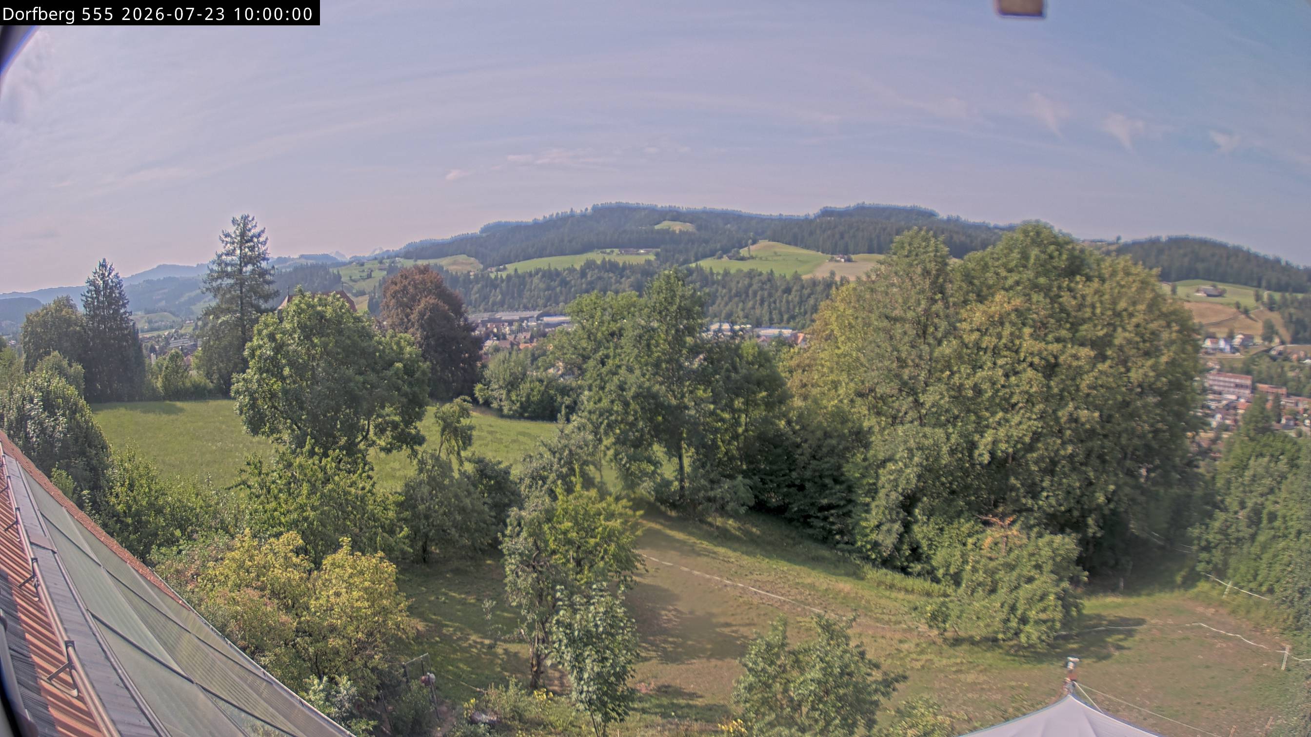 Webcam-Bild: Aussicht vom Dorfberg in Langnau 20260723-100000