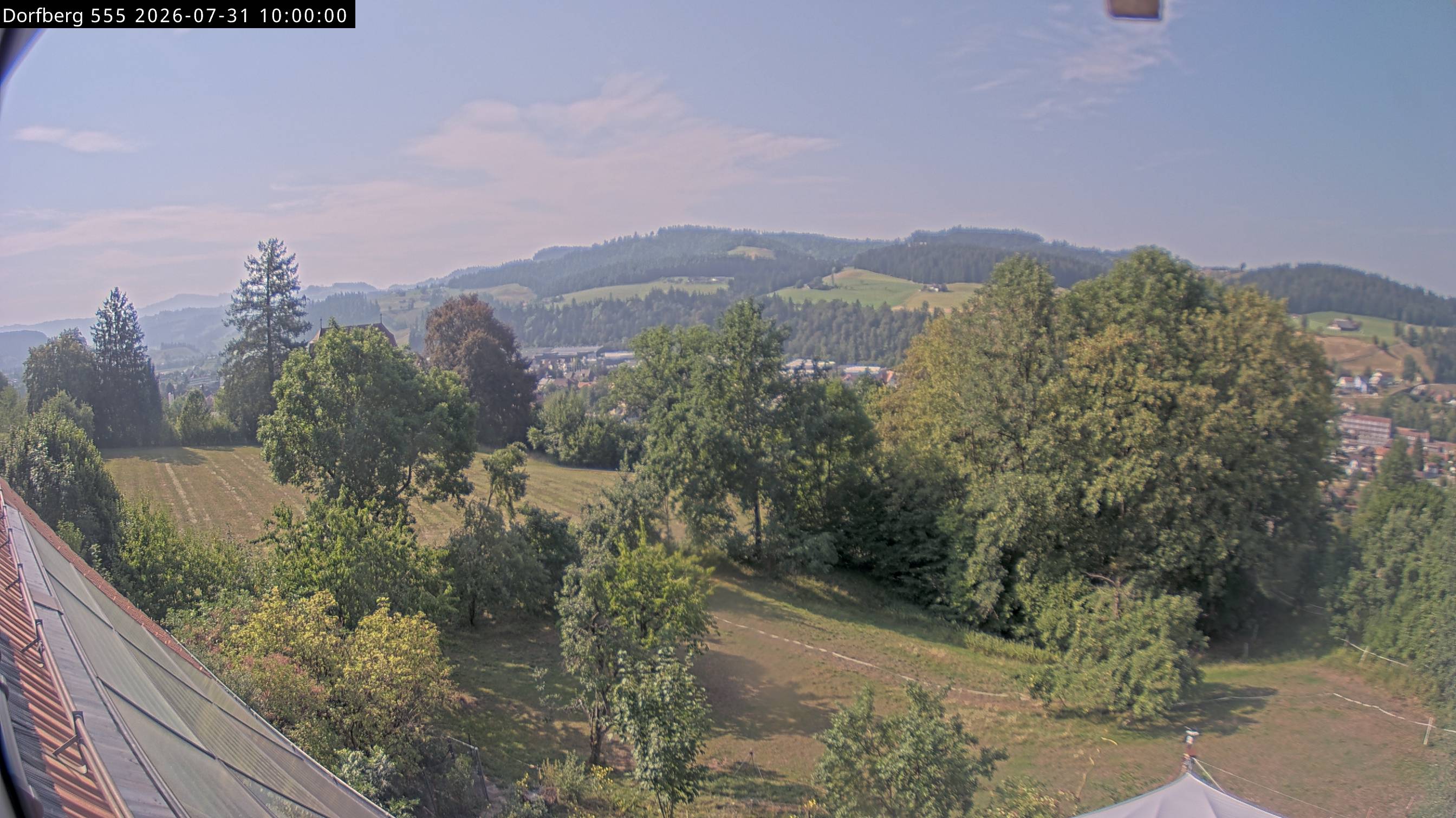 Webcam-Bild: Aussicht vom Dorfberg in Langnau 20260731-100000