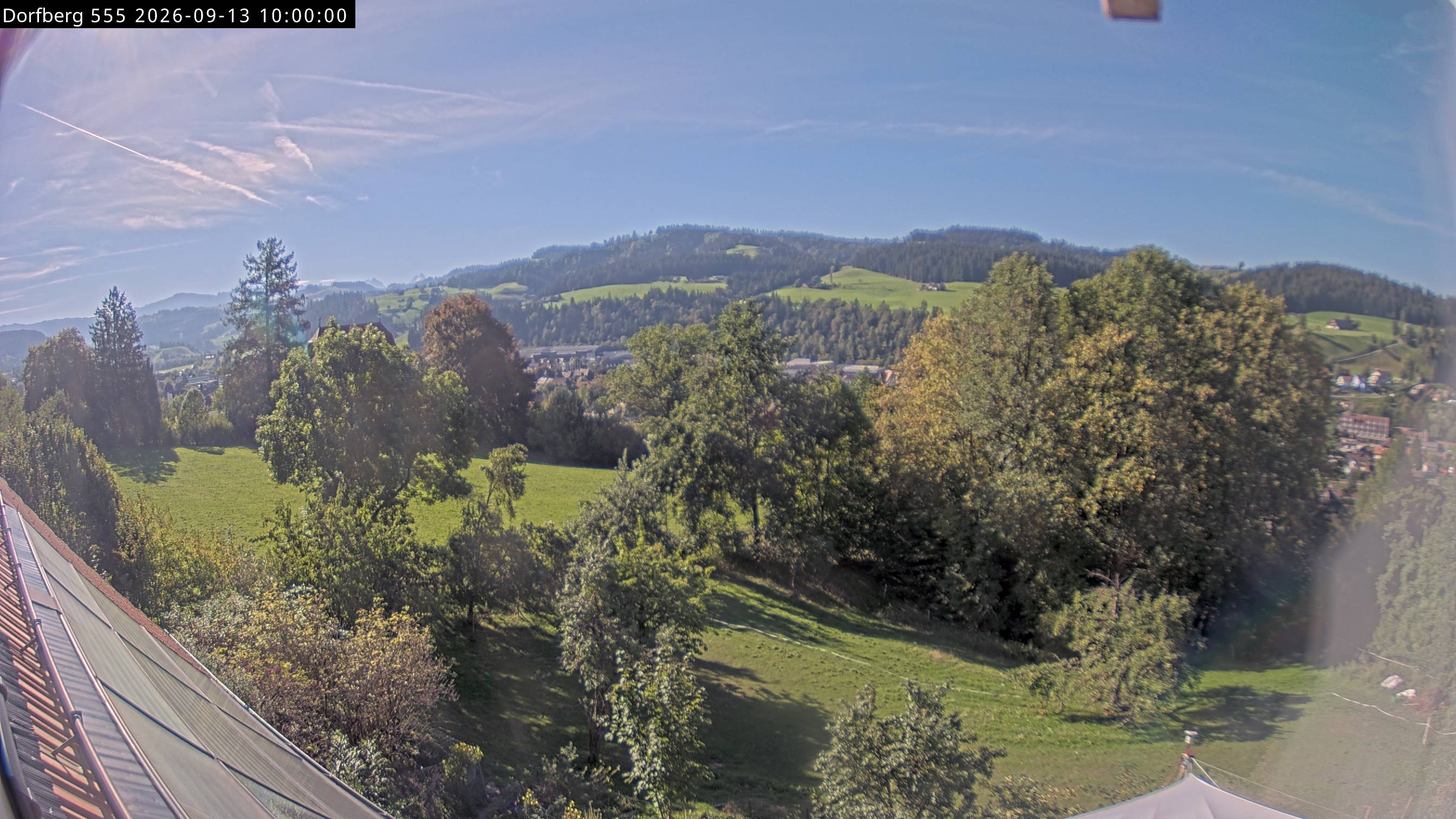 Webcam-Bild: Aussicht vom Dorfberg in Langnau 20260913-100000