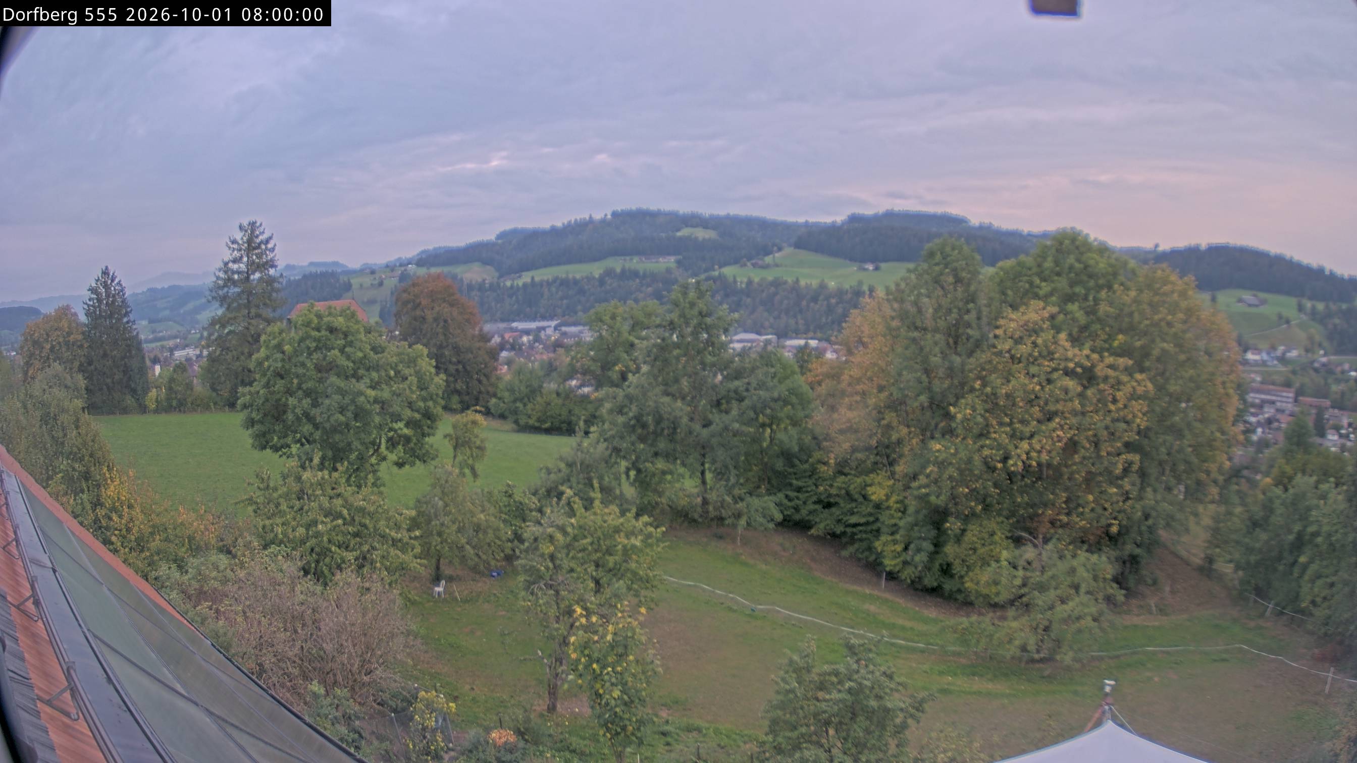 Webcam-Bild: Aussicht vom Dorfberg in Langnau 20261001-080000