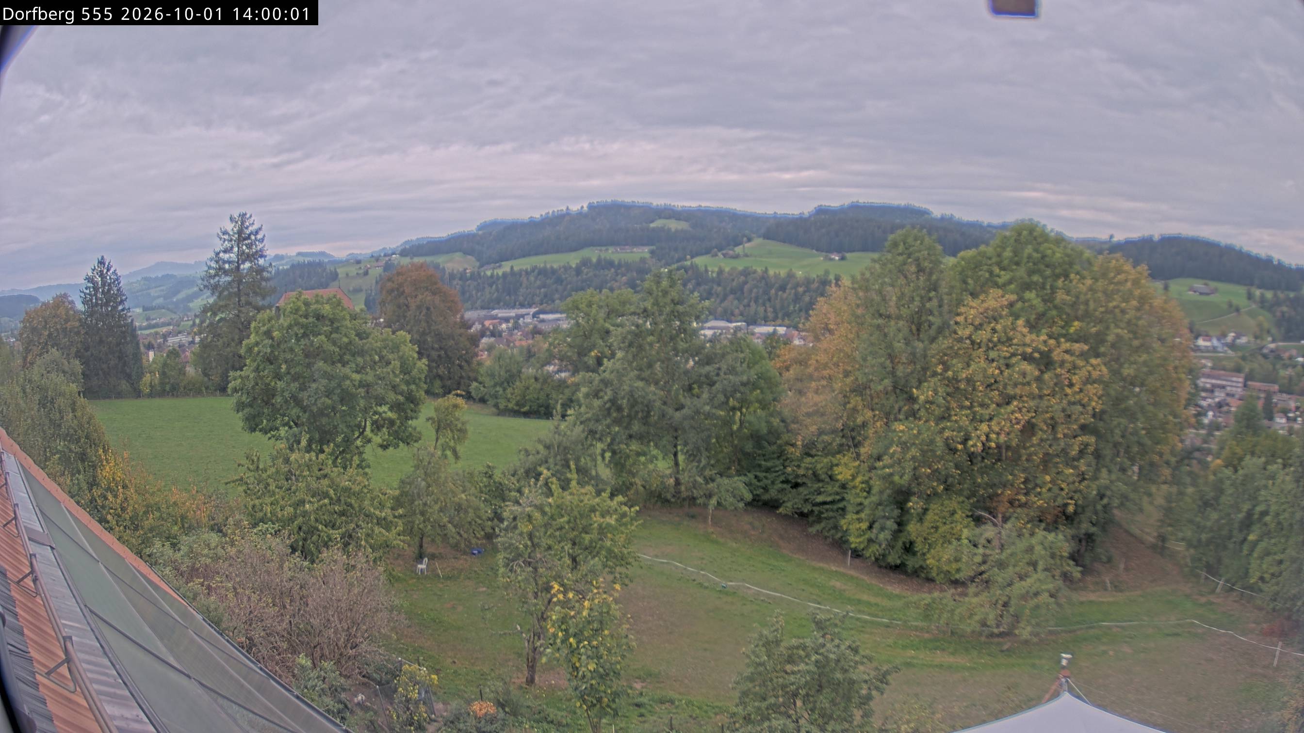 Webcam-Bild: Aussicht vom Dorfberg in Langnau 20261001-140000