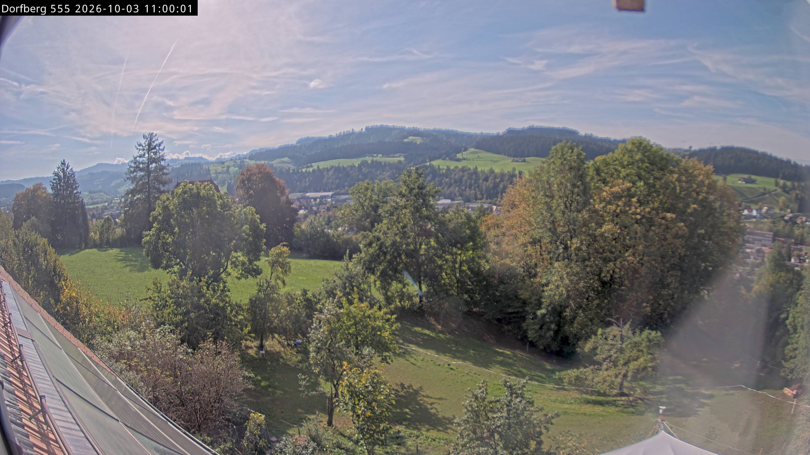 Webcam-Bild: Aussicht vom Dorfberg in Langnau 20261003-110000