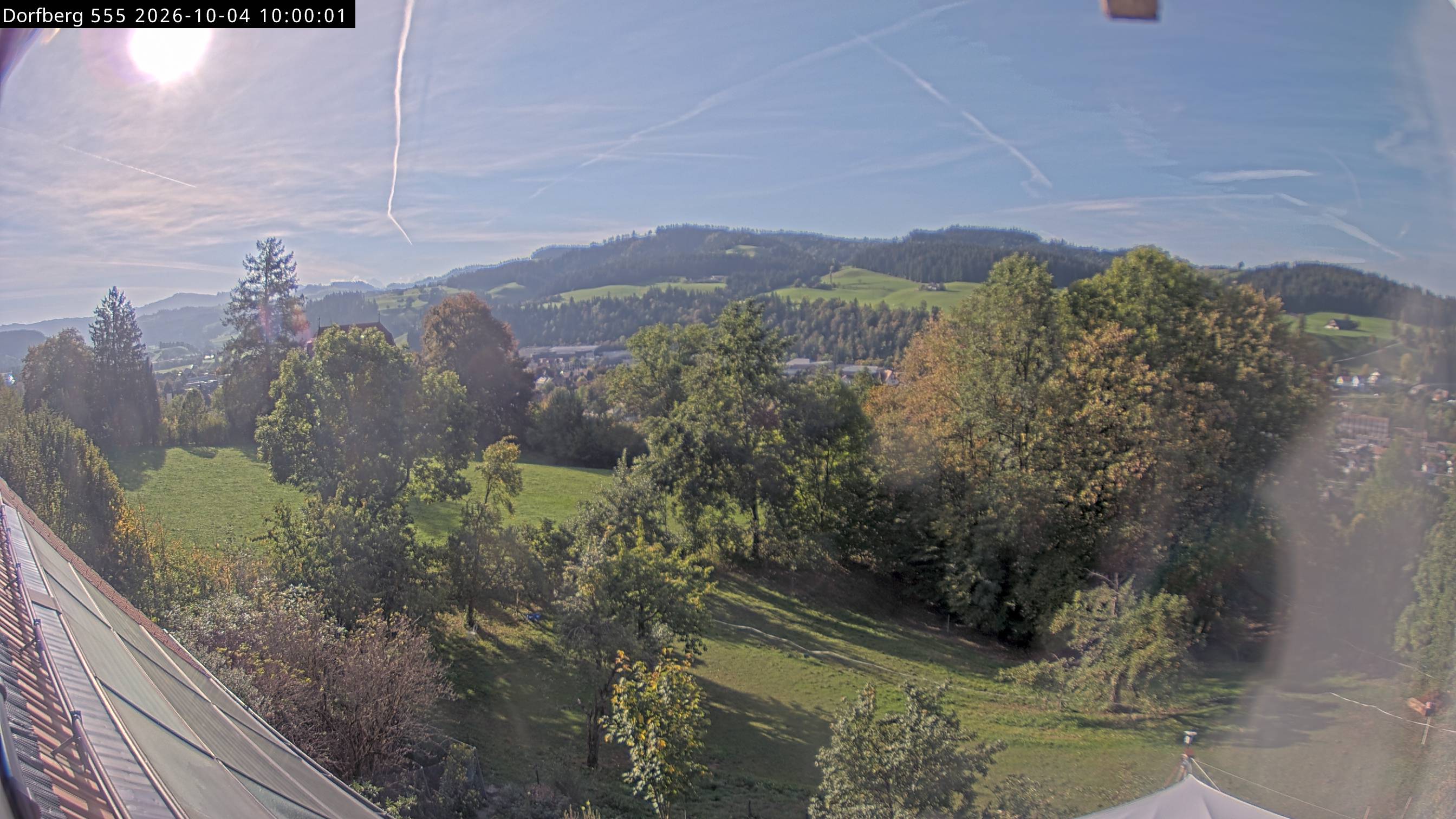 Webcam-Bild: Aussicht vom Dorfberg in Langnau 20261004-100000