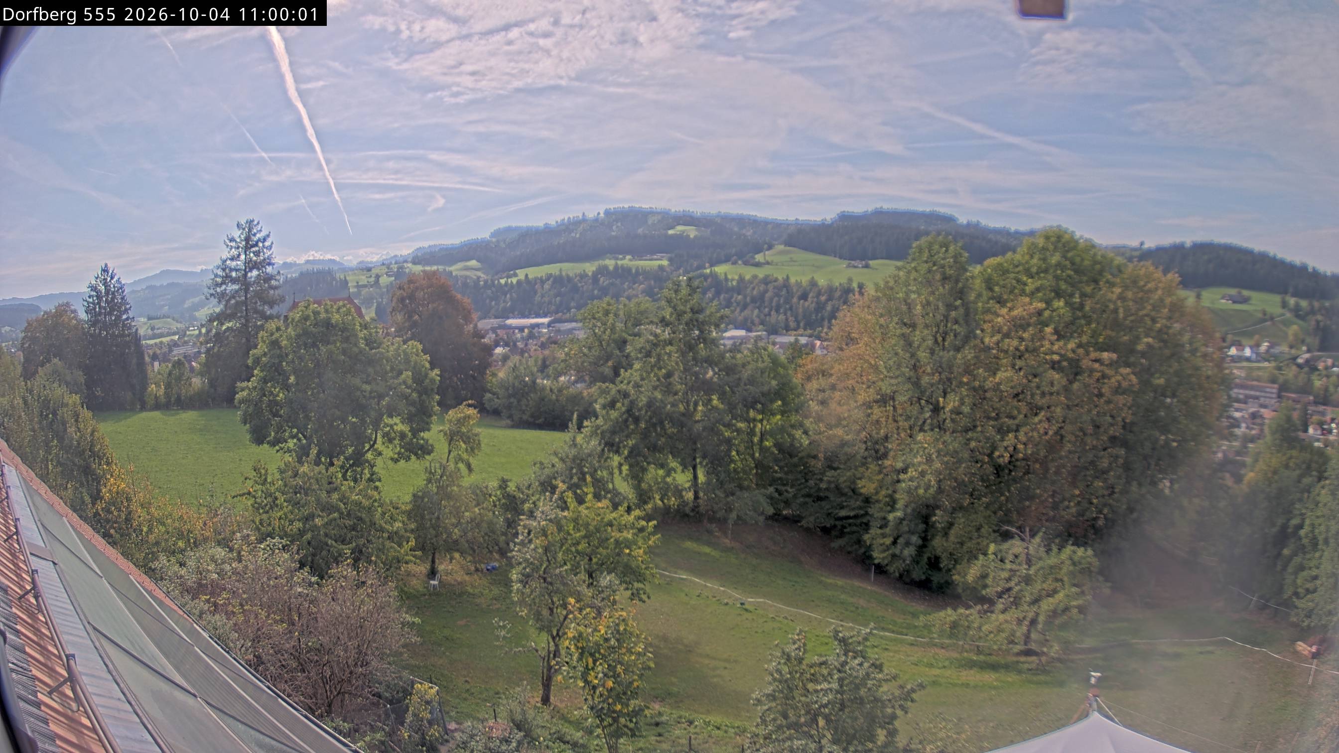 Webcam-Bild: Aussicht vom Dorfberg in Langnau 20261004-110000