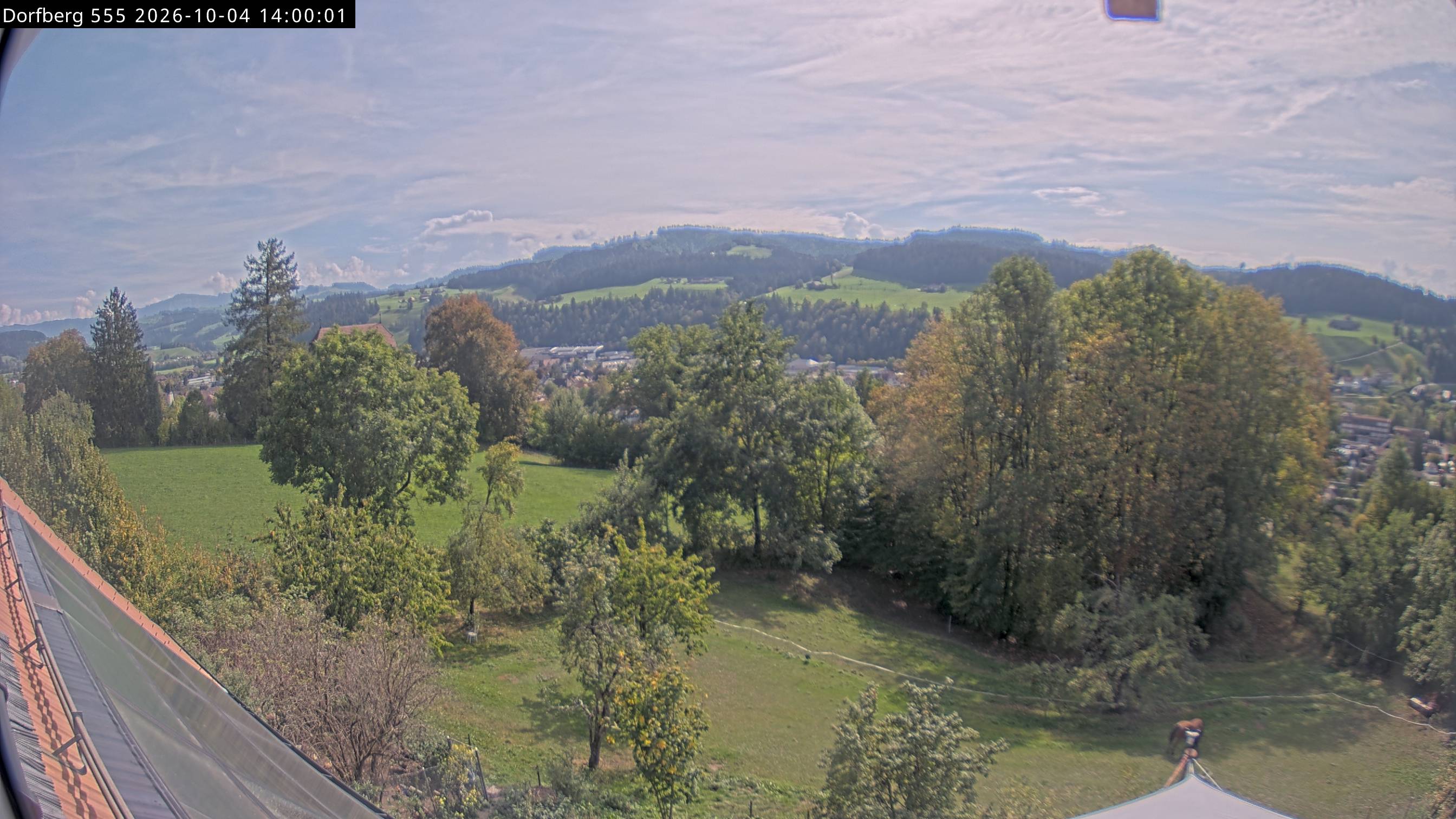 Webcam-Bild: Aussicht vom Dorfberg in Langnau 20261004-140000