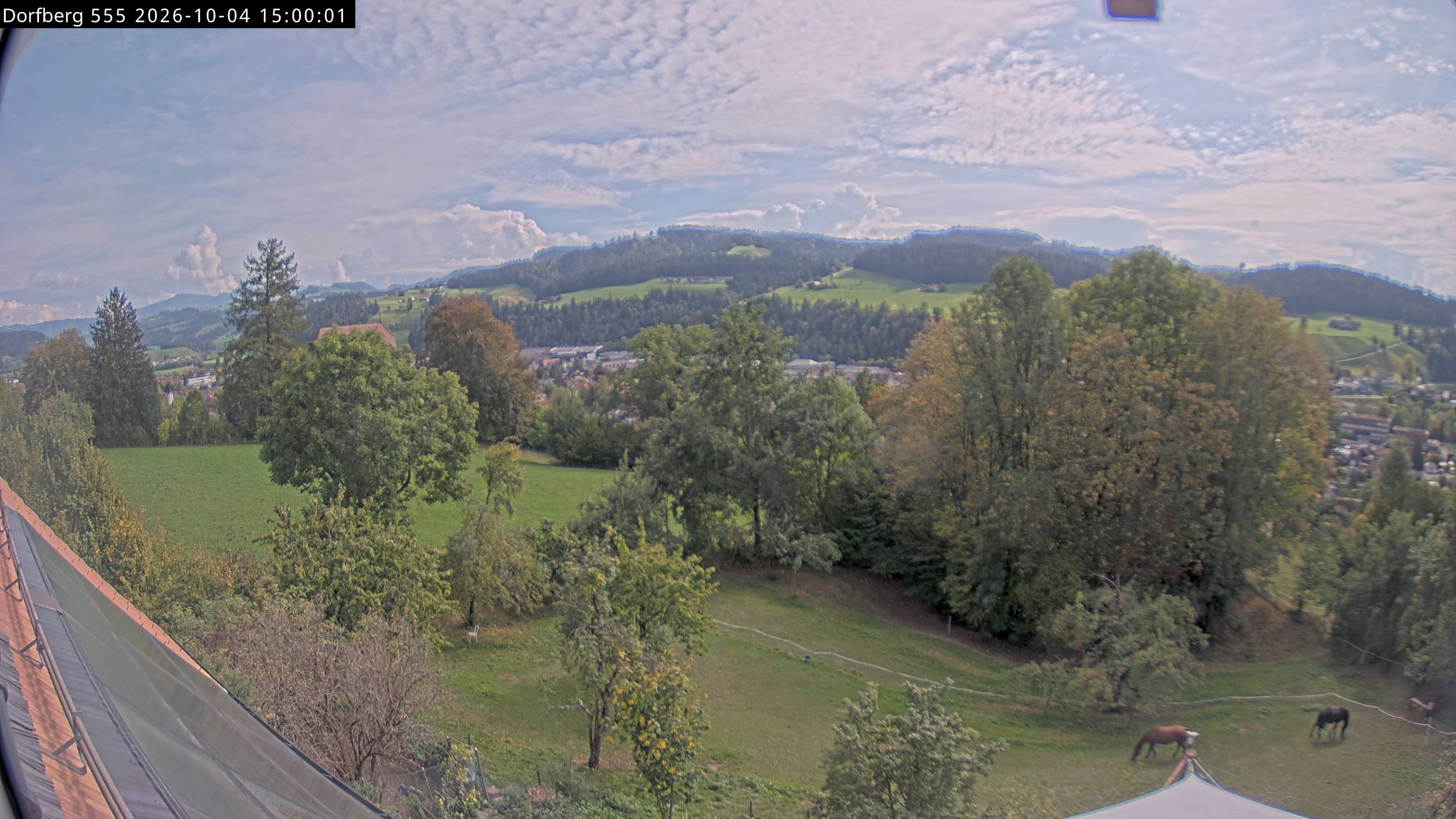Webcam-Bild: Aussicht vom Dorfberg in Langnau 20261004-150000