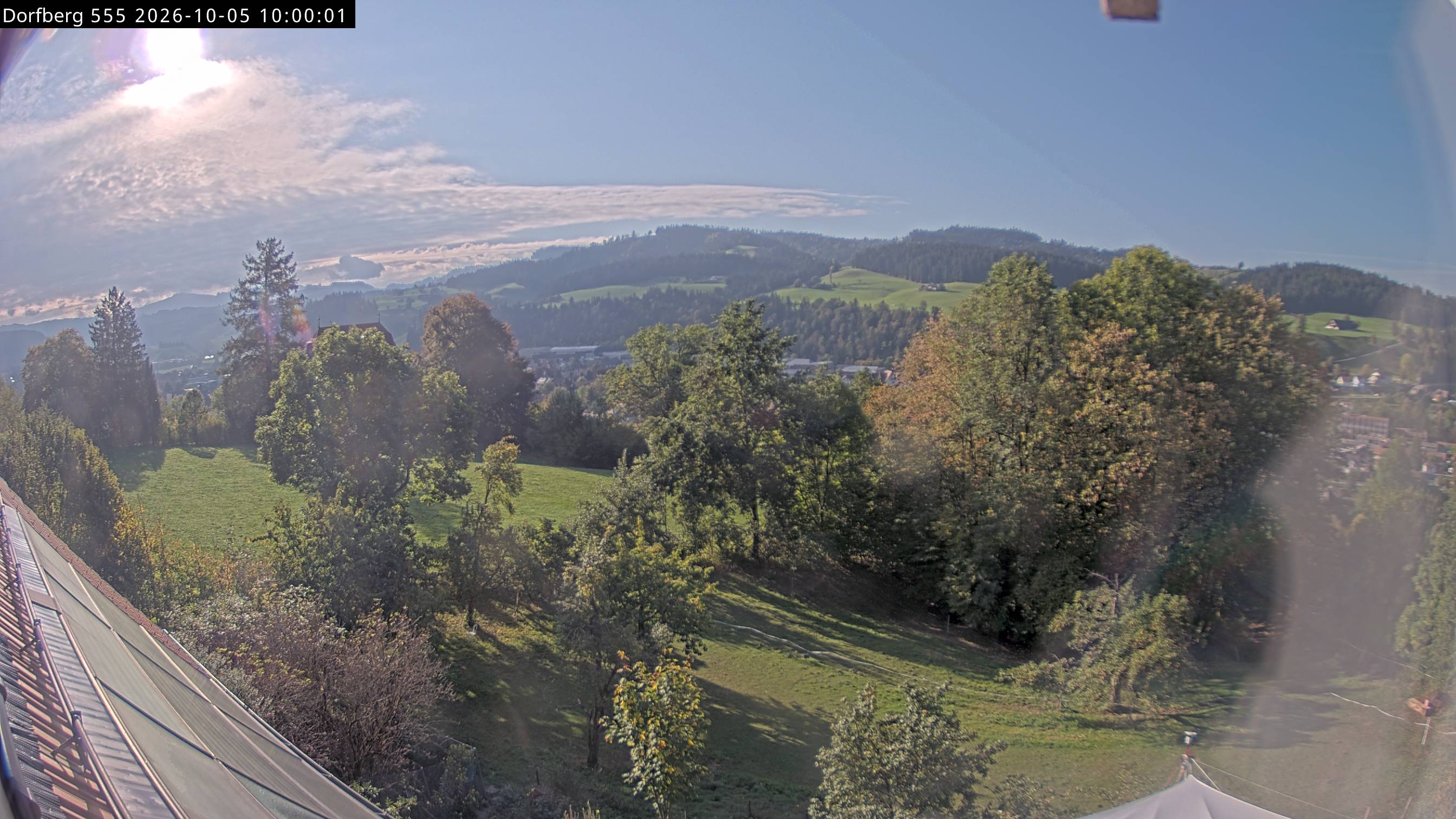 Webcam-Bild: Aussicht vom Dorfberg in Langnau 20261005-100000