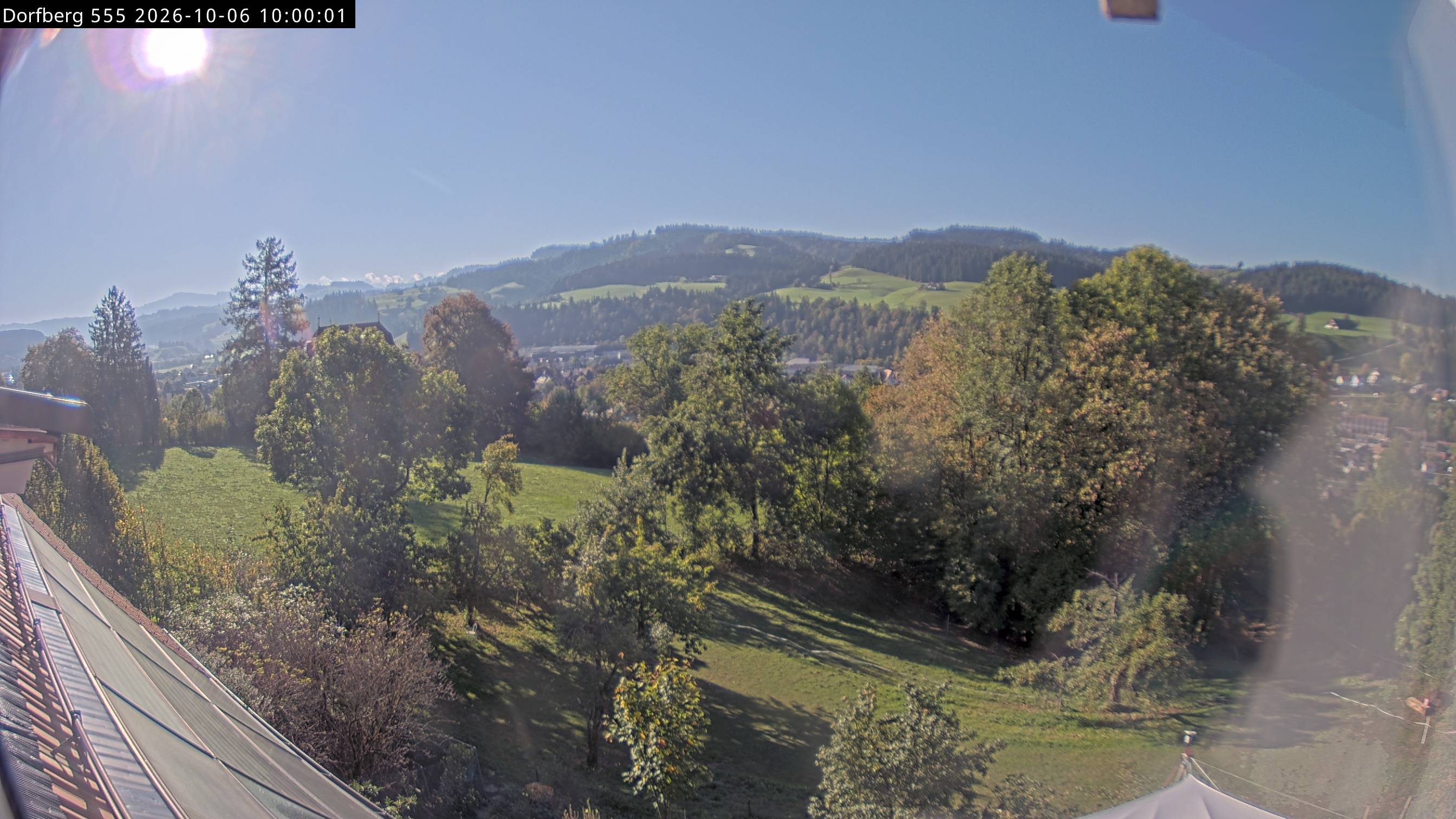 Webcam-Bild: Aussicht vom Dorfberg in Langnau 20261006-100000