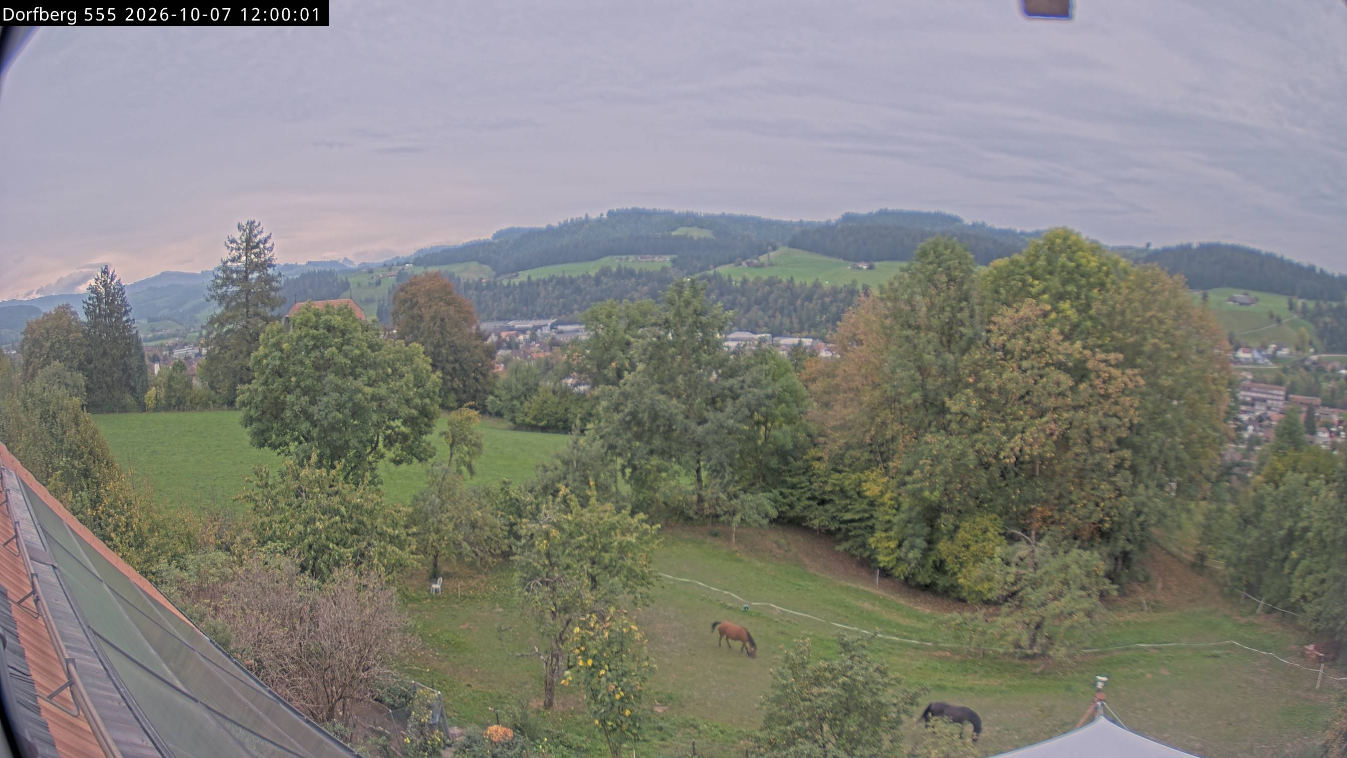 Webcam-Bild: Aussicht vom Dorfberg in Langnau 20261007-120000