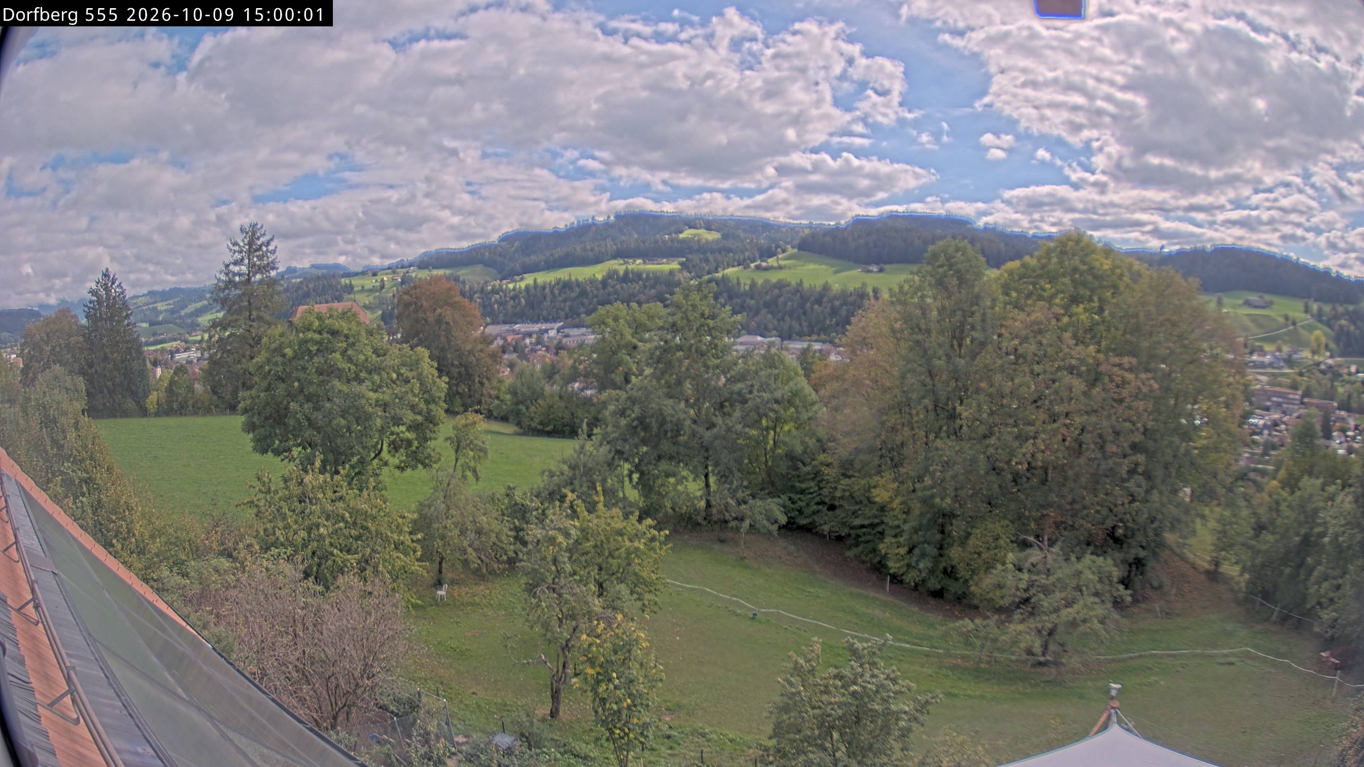 Webcam-Bild: Aussicht vom Dorfberg in Langnau 20261009-150000
